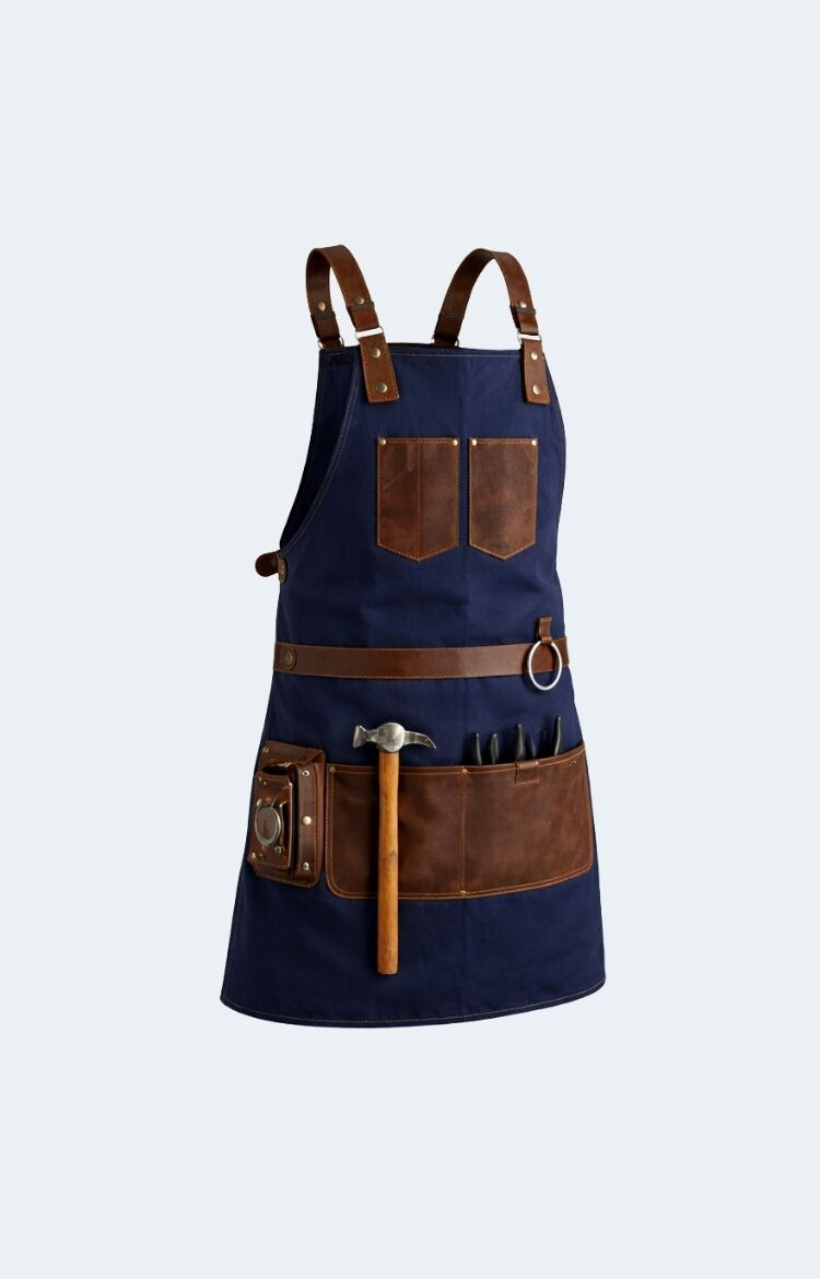 Premium Wiltshire Waxed Canvas handmade Apron - Image 1