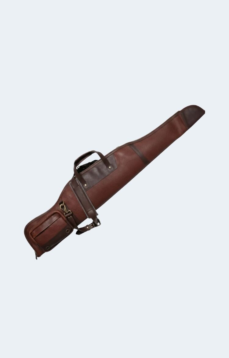 Two Toned Thick Leather Rifle Case