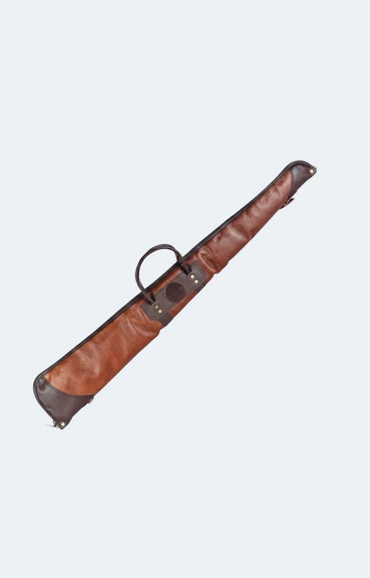 Federal_Duluth Pack Bison Leather Shotgun Case, Brown